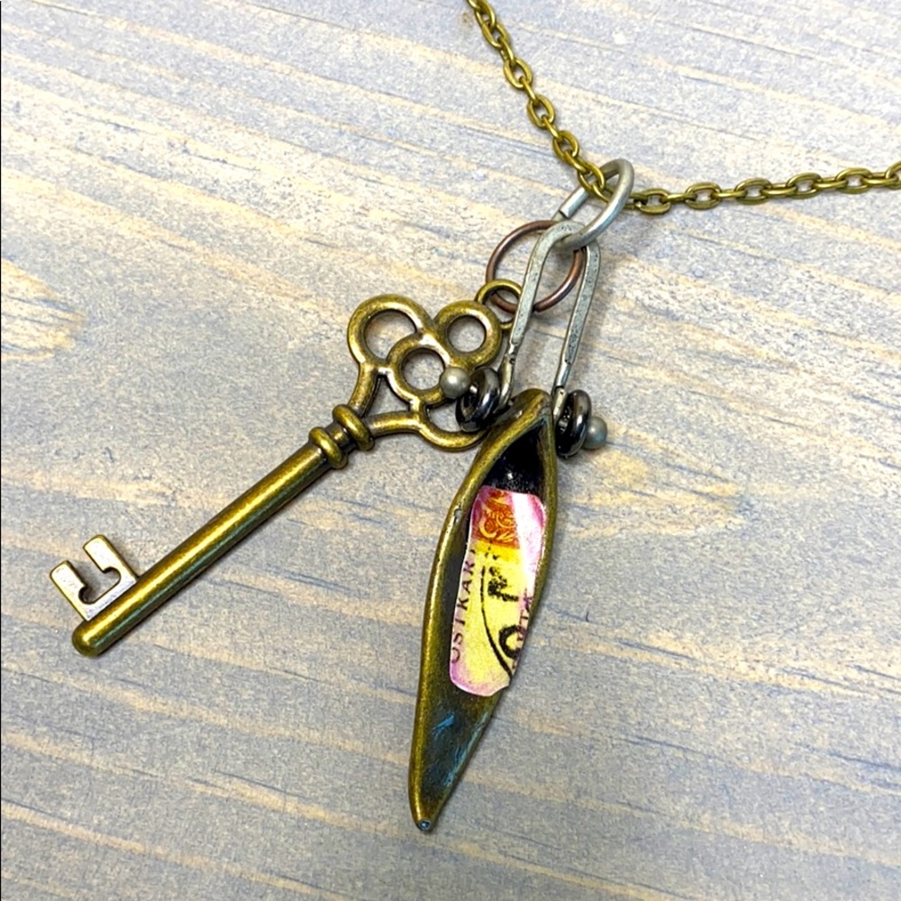 Steampunk Key Necklace